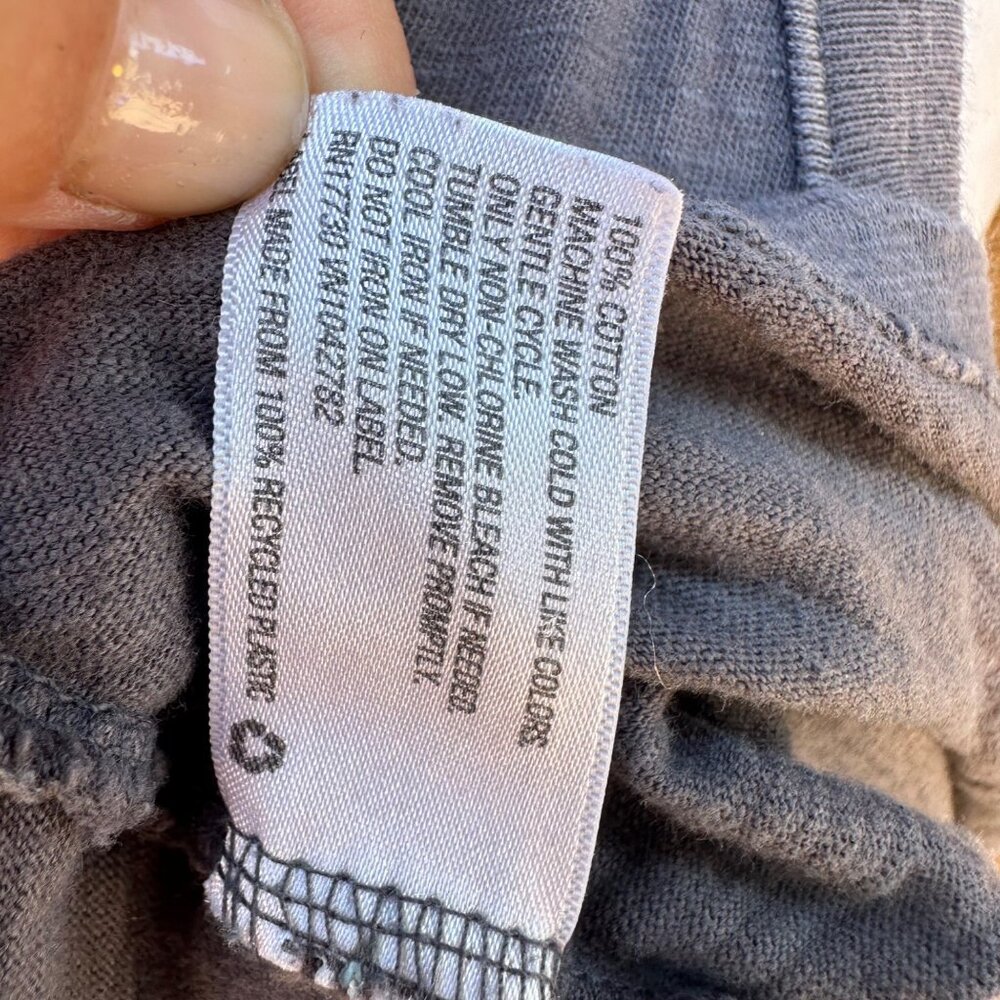 Universal Thread Charcoal Tank Casual Beach Grey Dress - Picture 8 of 8